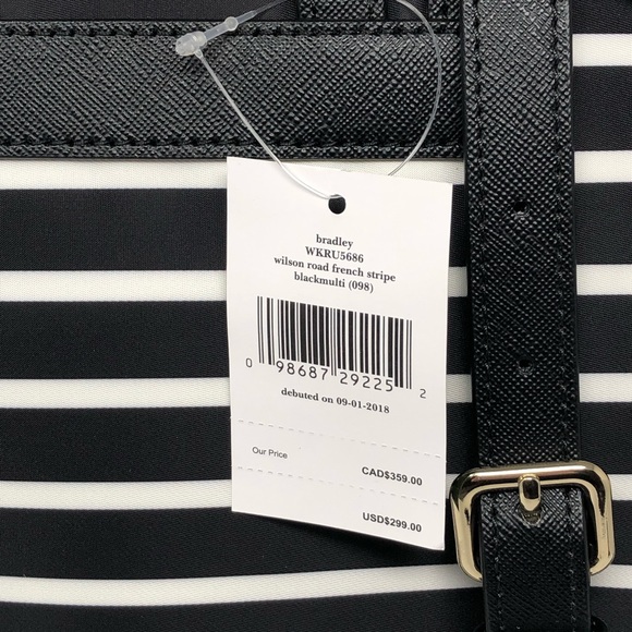 Nwt Kate Spade Bradley multi Backpack large - Picture 5 of 8